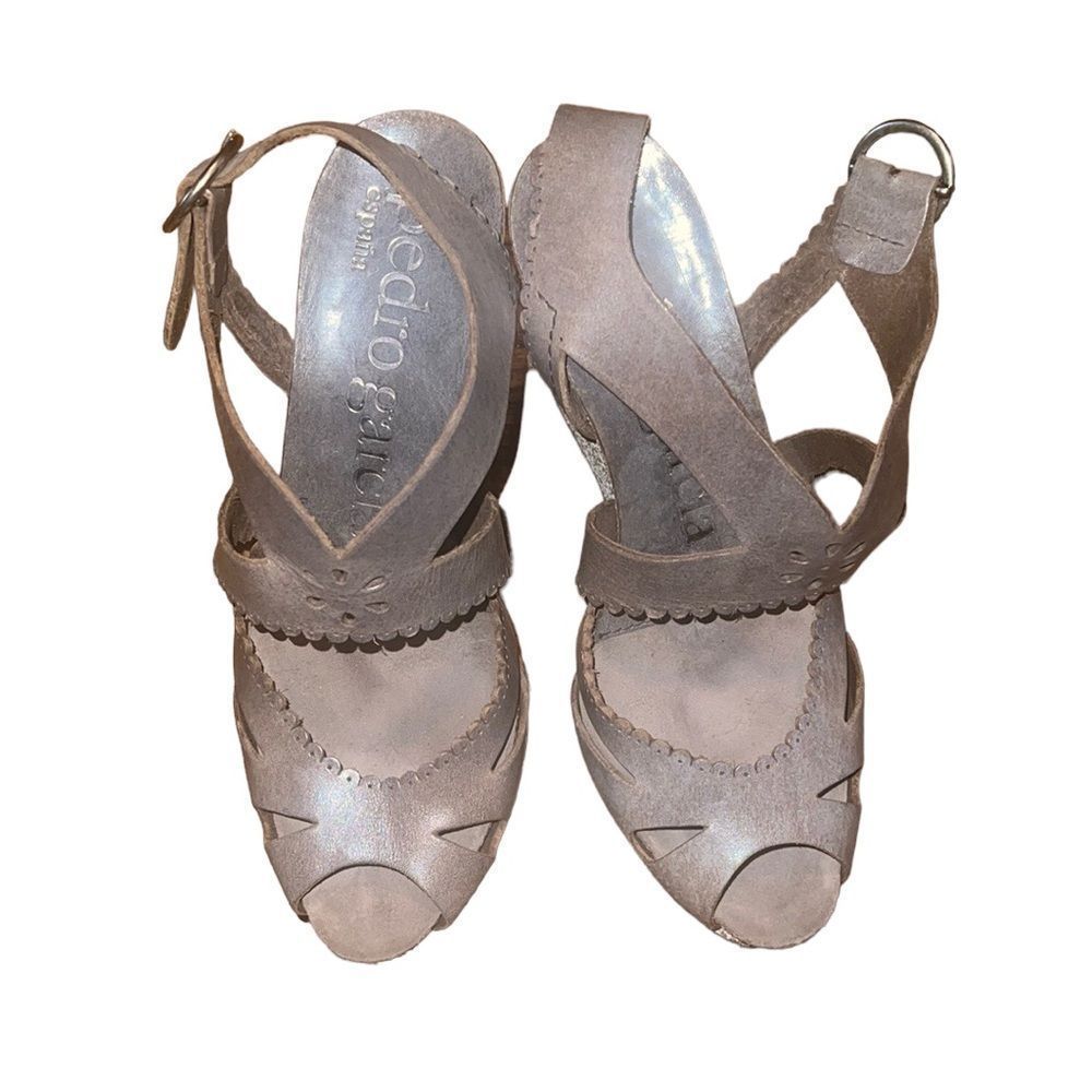 Pedro Garcia Taupe Sandals